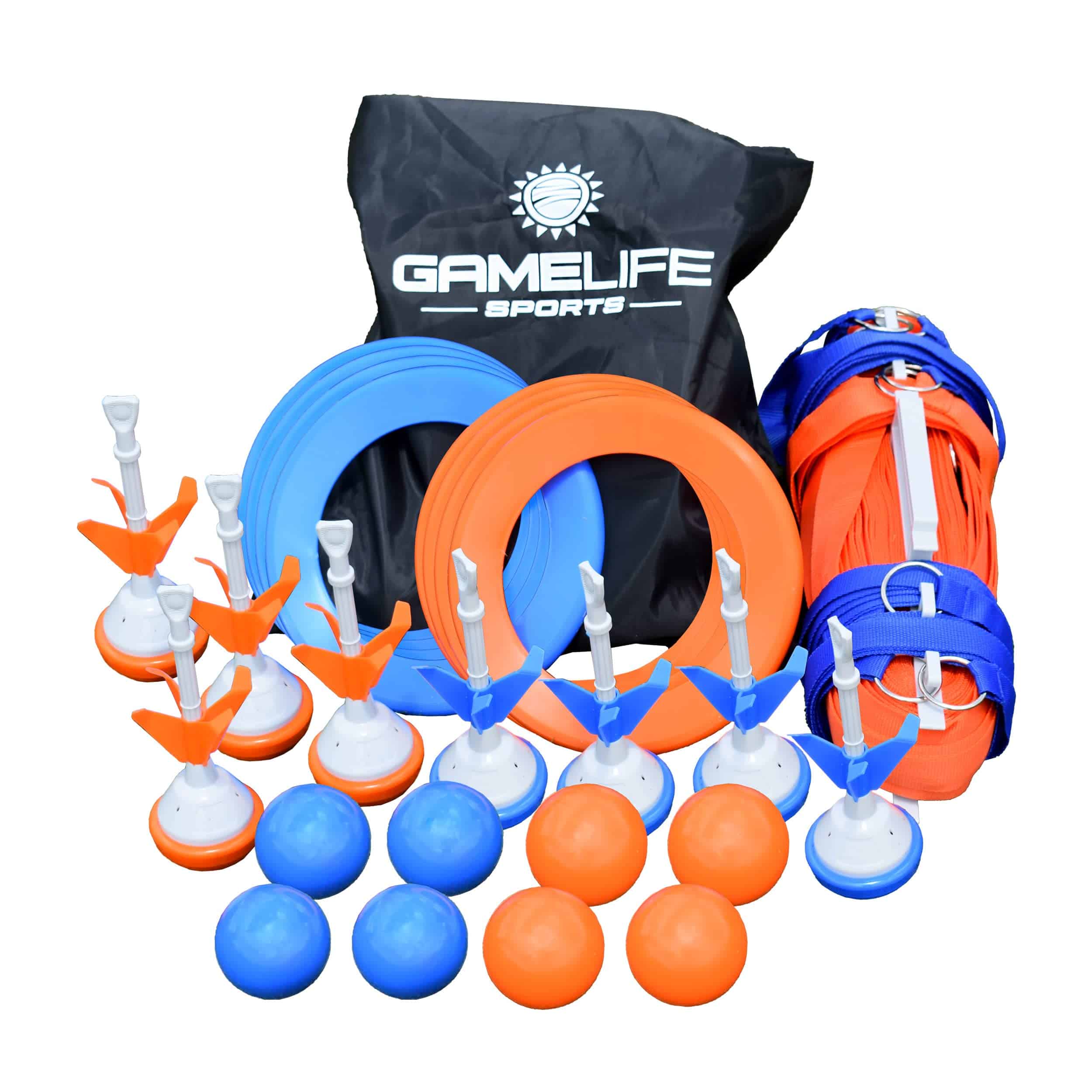 Juego Premium de Bocce Ball para Exteriores, con Cancha de