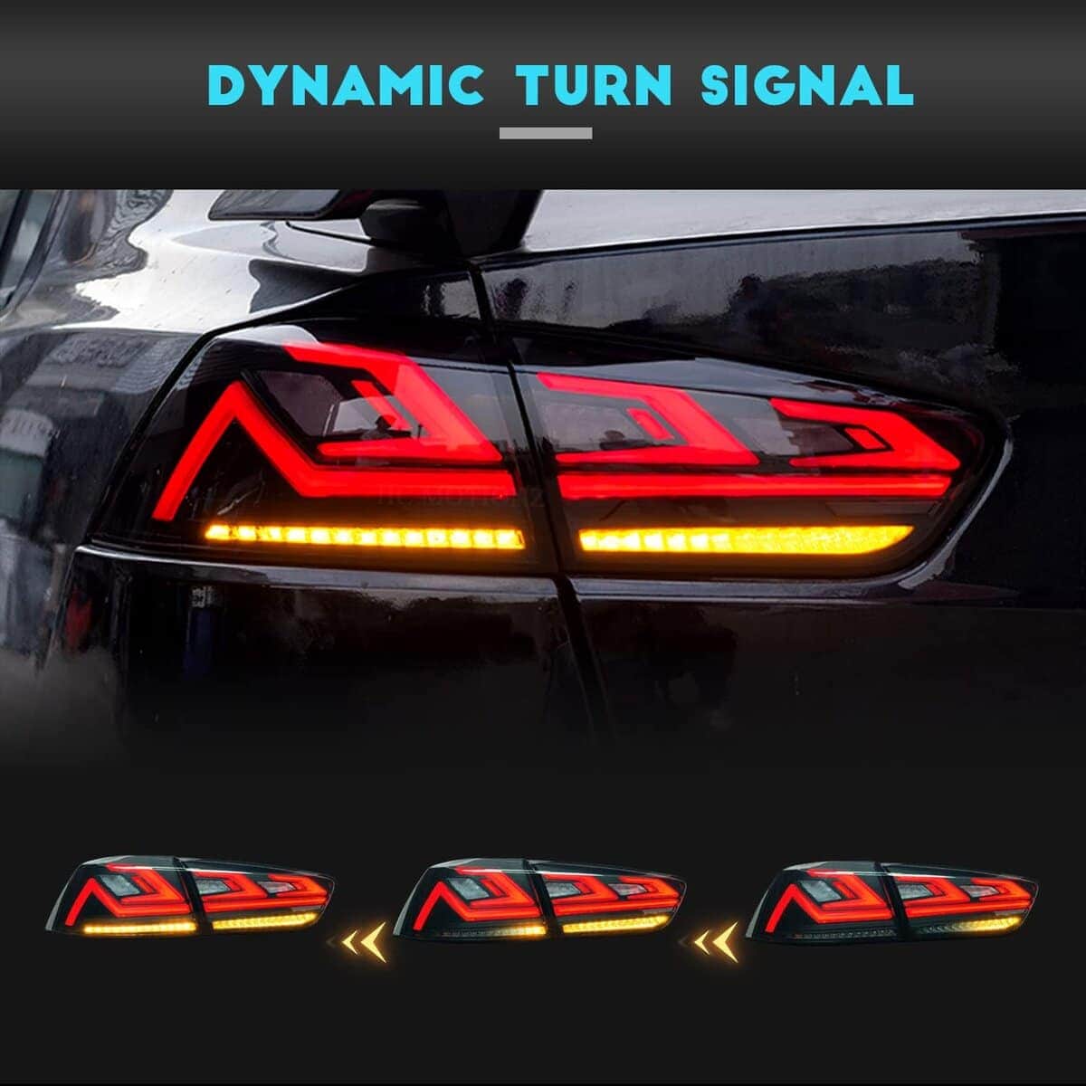 HCMOTIONZ Conjunto de Faros traseros para Mitsubishi Lancer - Imagen 6