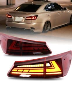 Ensamblaje de luz trasera HCMOTIONZ para sedán Lexus