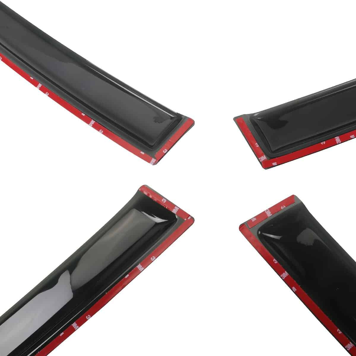 Deflector de lluvia FEIDKS Tape-on Side Window Visors, - Imagen 6