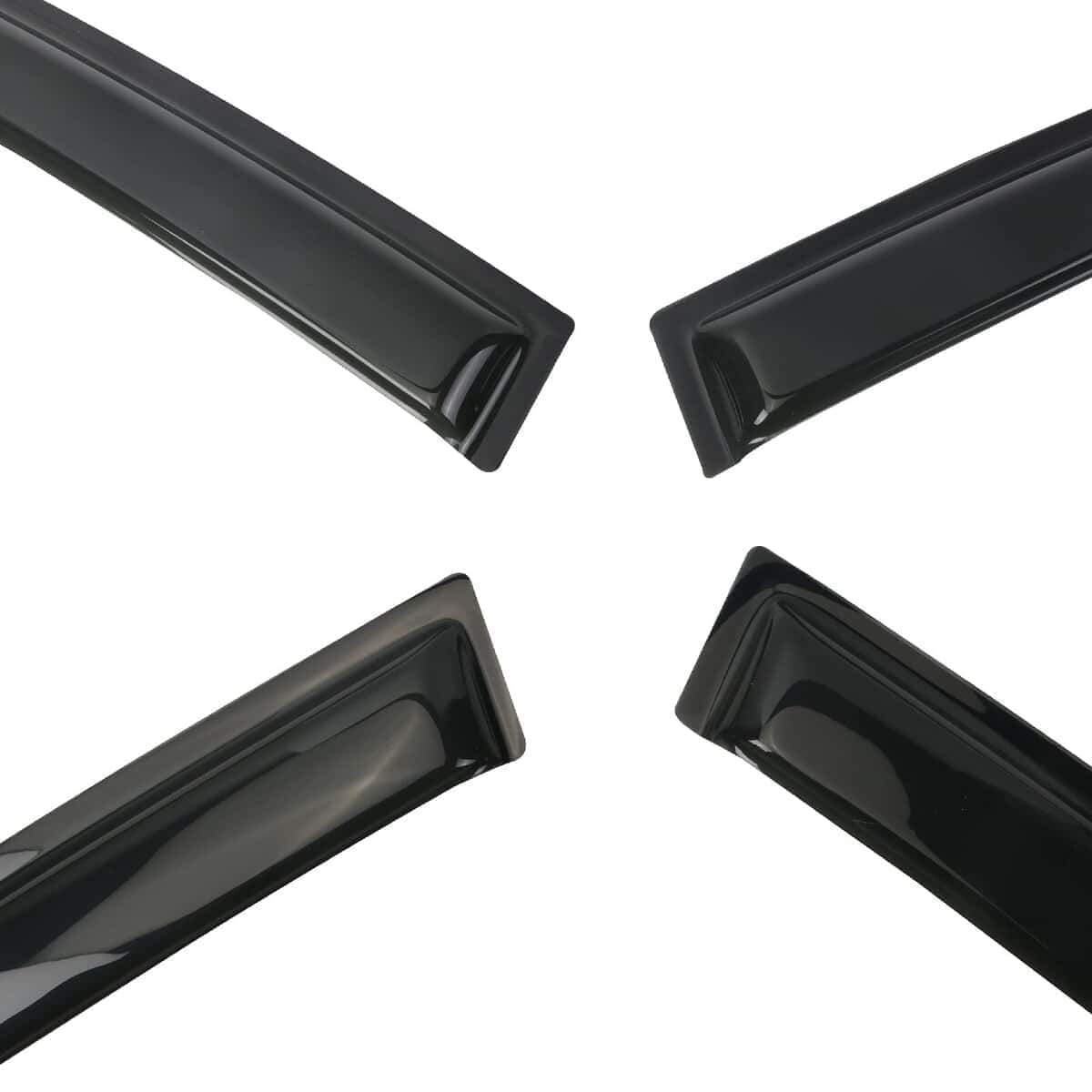 Deflector de lluvia FEIDKS Tape-on Side Window Visors, - Imagen 5