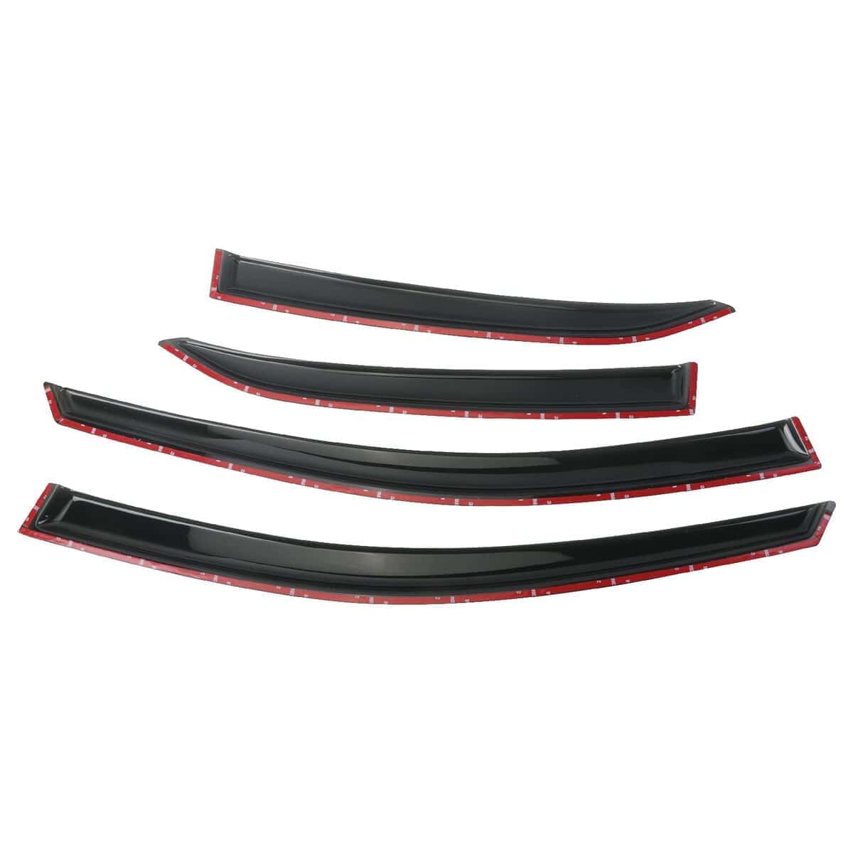 Deflector de lluvia FEIDKS Tape-on Side Window Visors, - Imagen 4