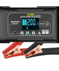 Cargador de batería para automóvil NEXPEAK NC301 de 20