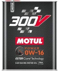 Motul 110855 300V 0W-16 POWER Car Racing Motor Oil Full
