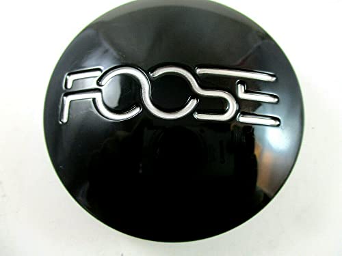 Tapacubos de rueda negros brillantes Foose Wheels 1003-41