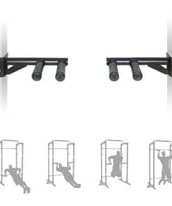 SYL Fitness Dip Bar Attachments para Rack de Potencia 2" x