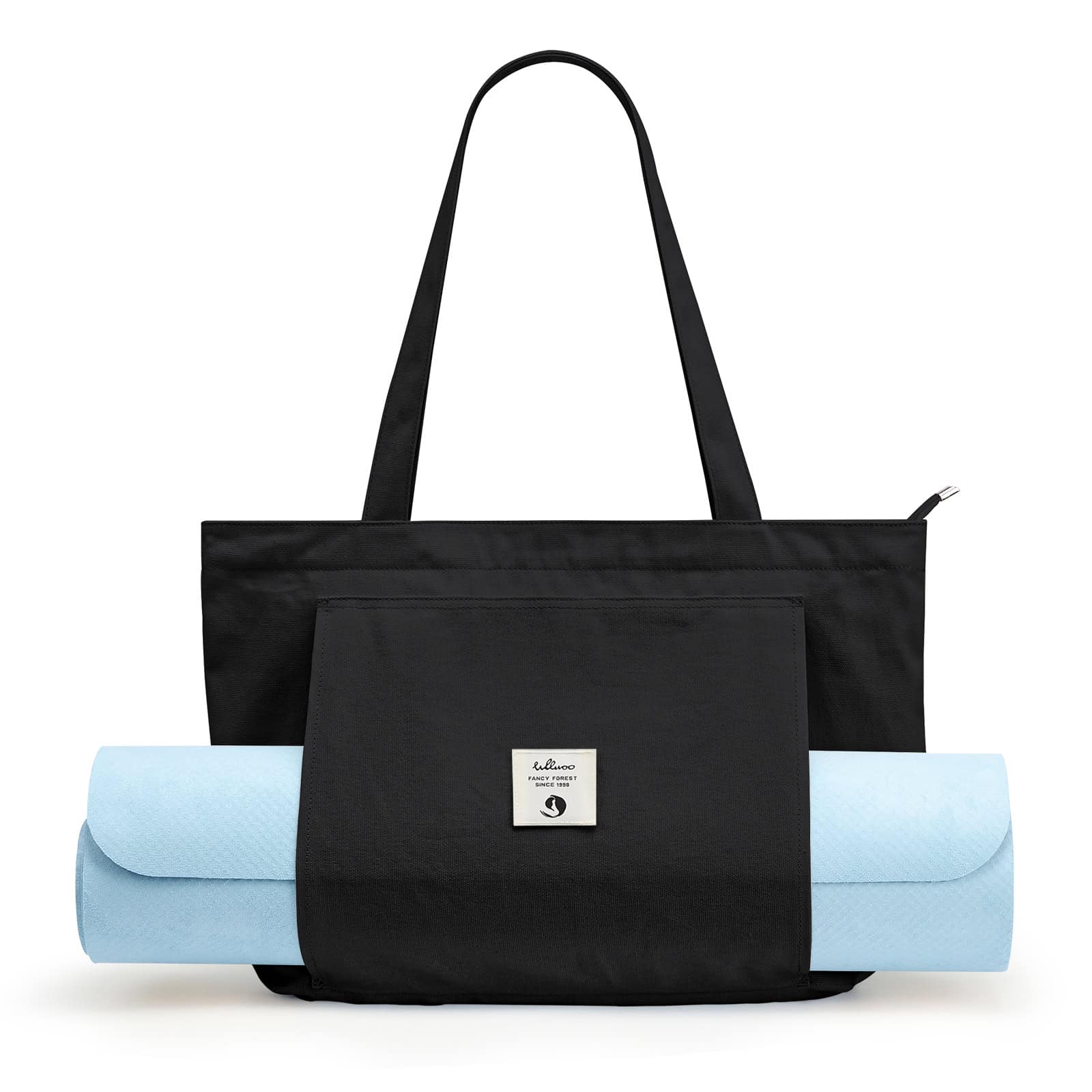 Bolsa para tapete de yoga para mujeres, WllWOO Para tapetes