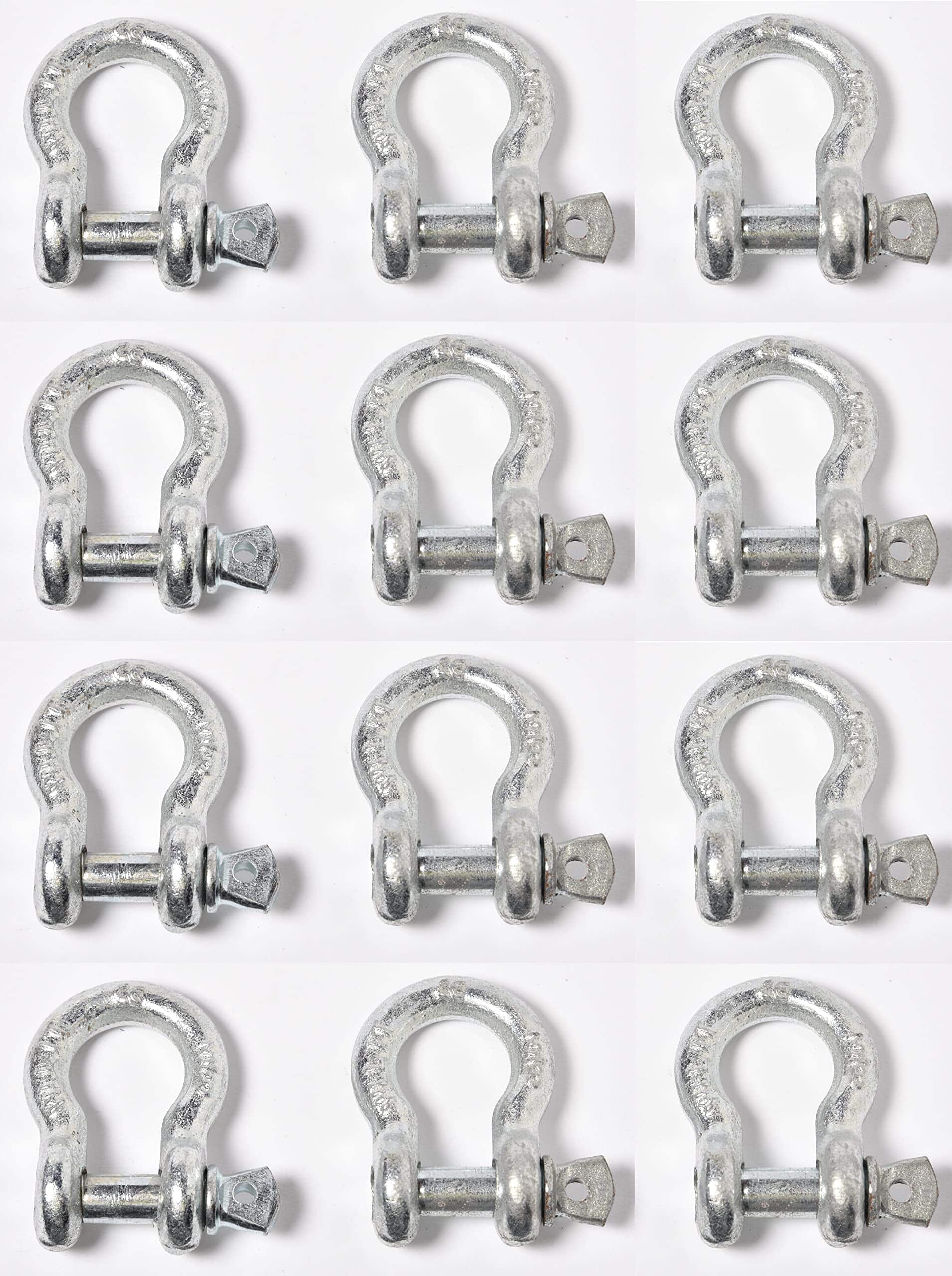 Gancho HiGear Bow Shackle para Correas de Remolque de 3/8