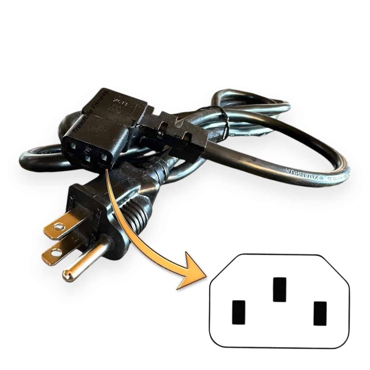 Cable de corriente para caminadora - Compatible con - Imagen 3
