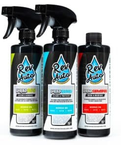 Kit de Limpiador para Vinilo de Coche Rev Auto - Juego de 3