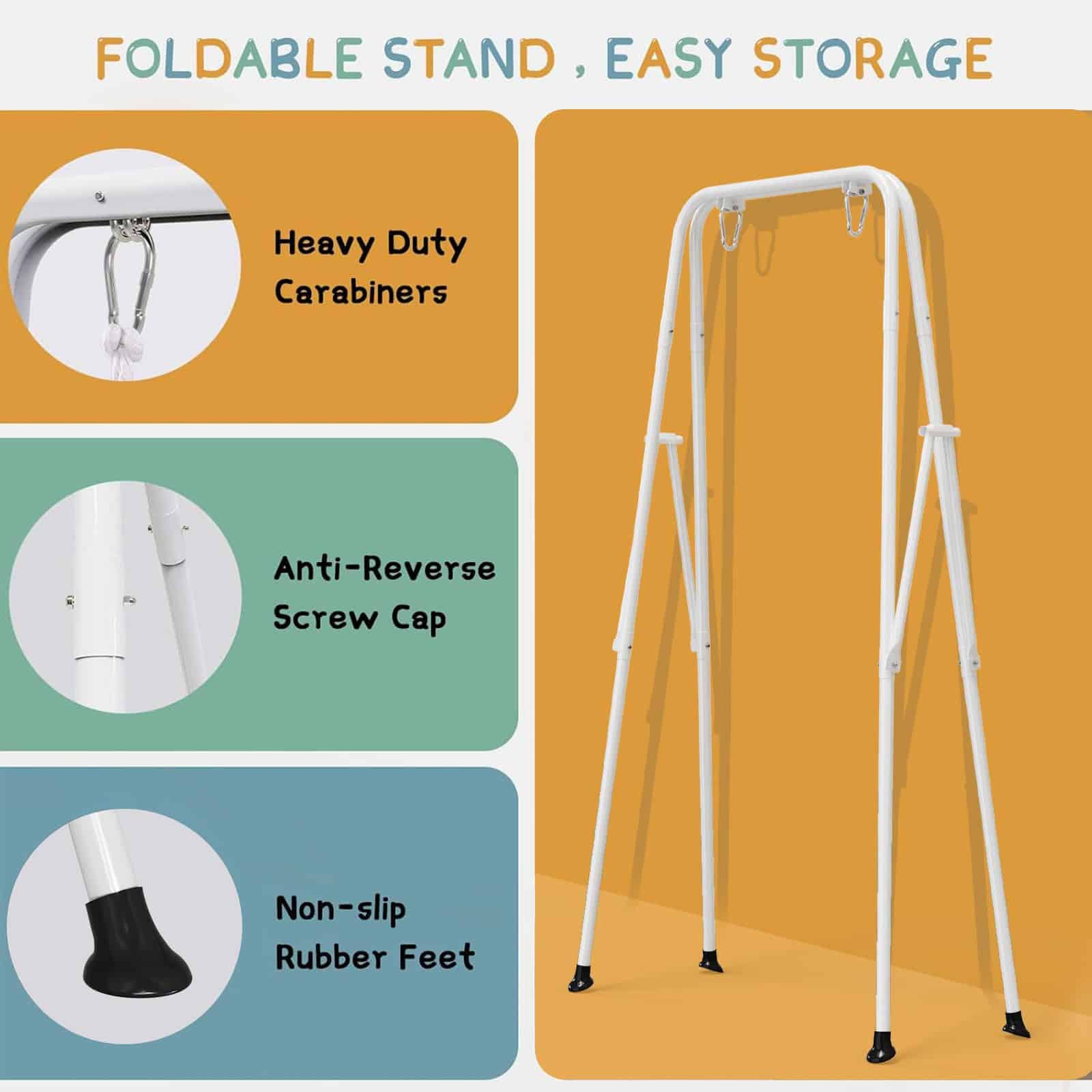 RAGOZONERY 2 en 1 Jumper para Bebés con Columpio para Niños - Imagen 6