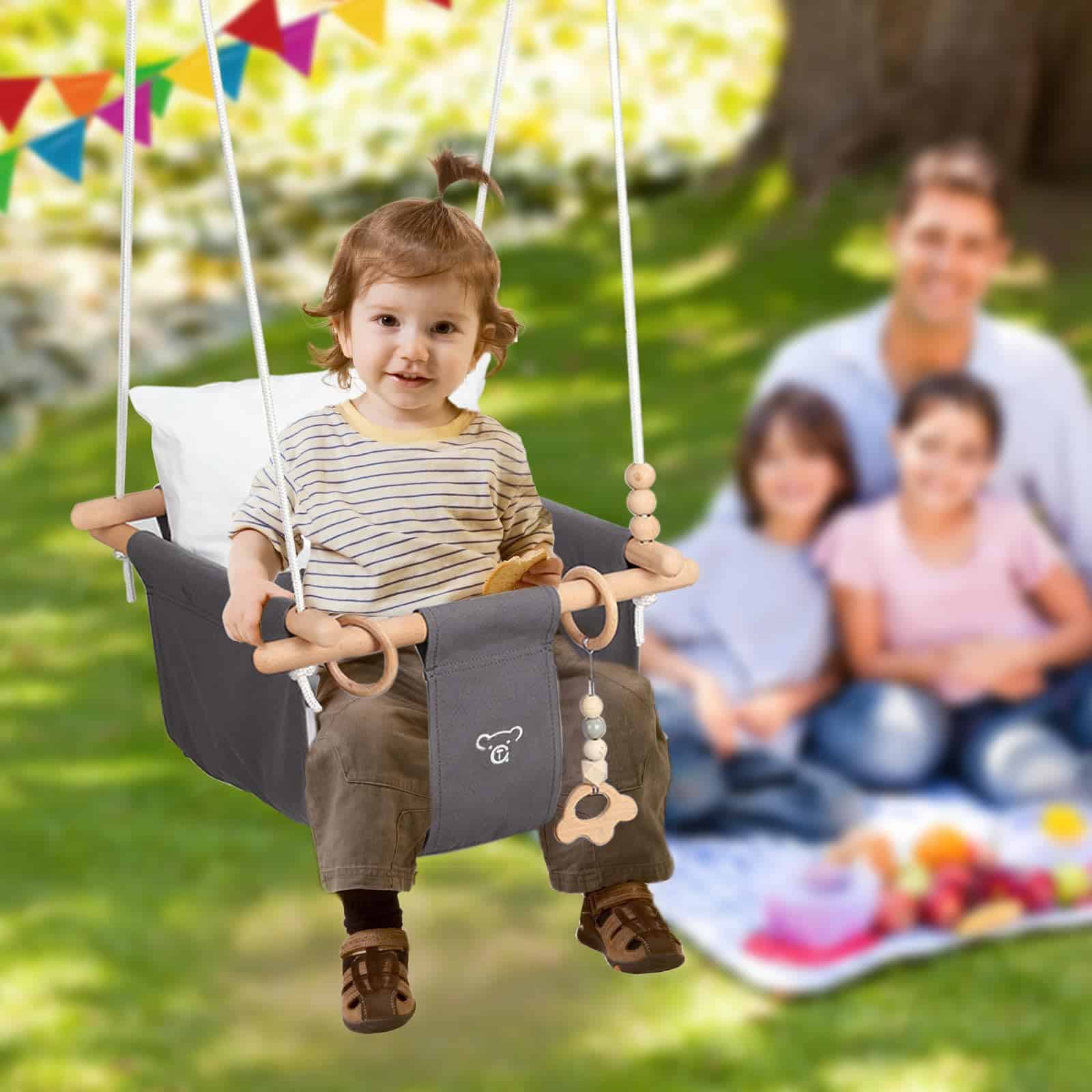 RAGOZONERY 2 en 1 Jumper para Bebés con Columpio para Niños - Imagen 7