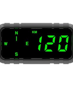 Kingneed HUD Velocímetro Odómetro Brújula Cabeza Arriba