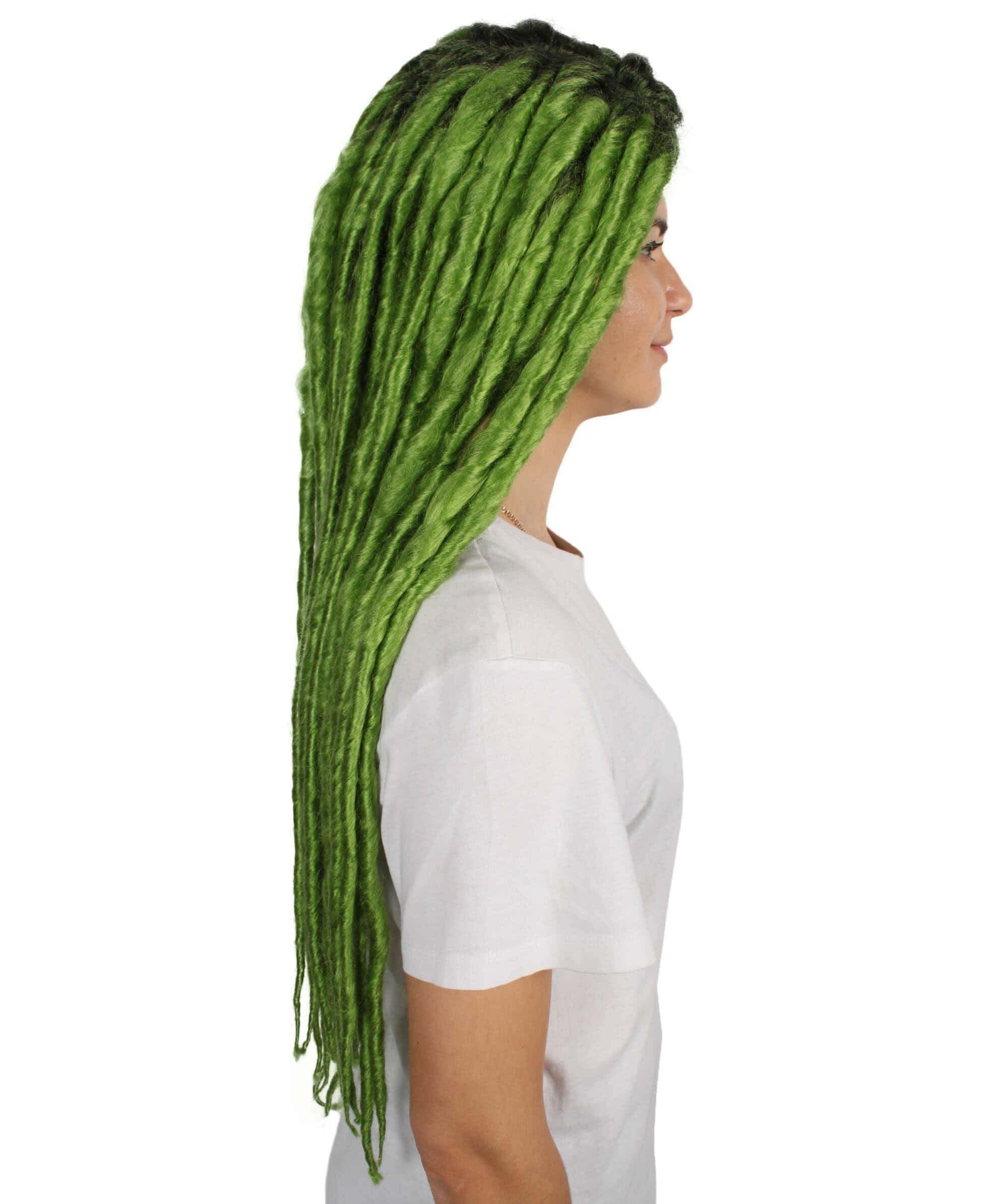 Pelucas Largas de Dreadlocks para Mujer Adulta de HPO - - Imagen 6