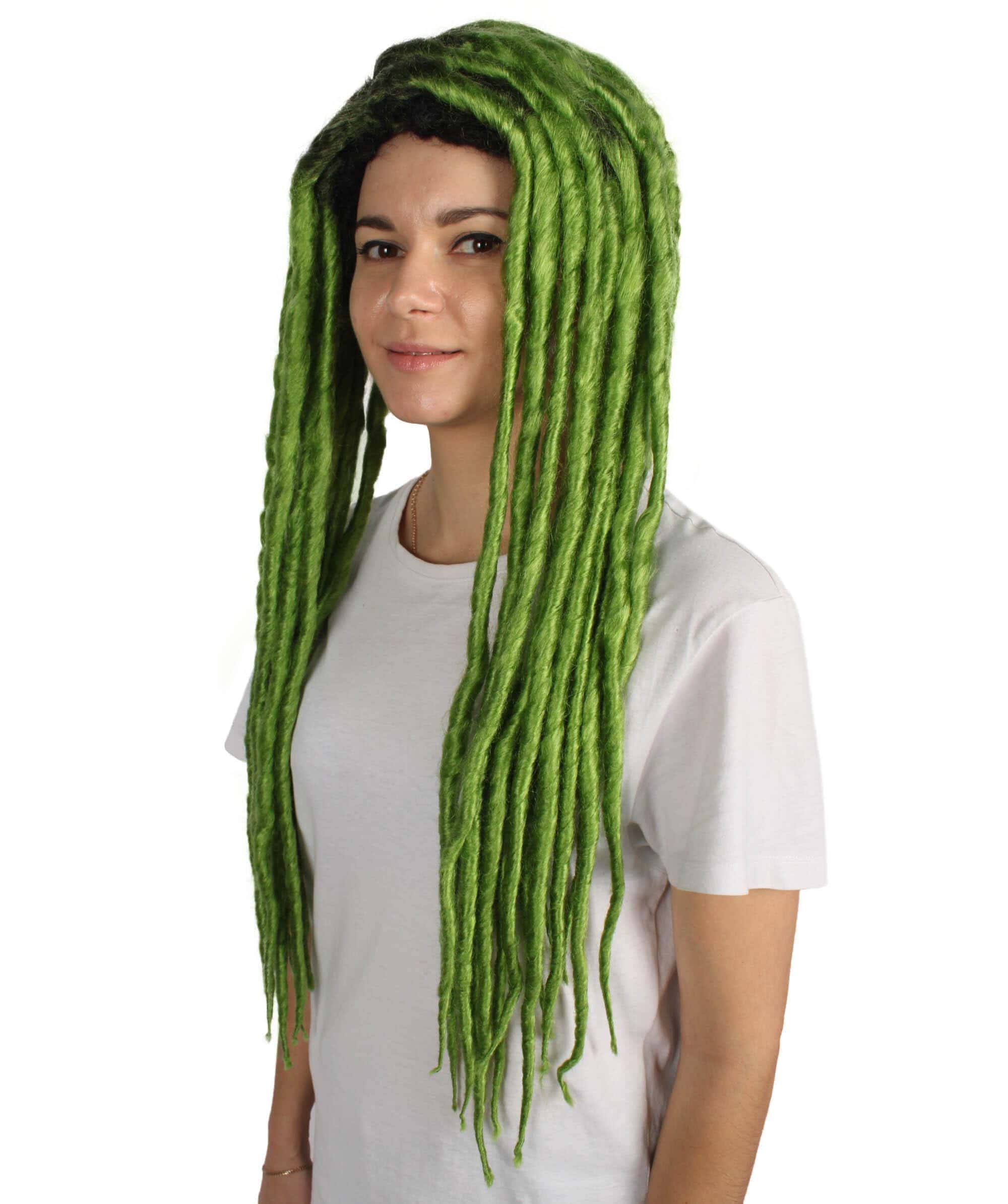 Pelucas Largas de Dreadlocks para Mujer Adulta de HPO - - Imagen 3