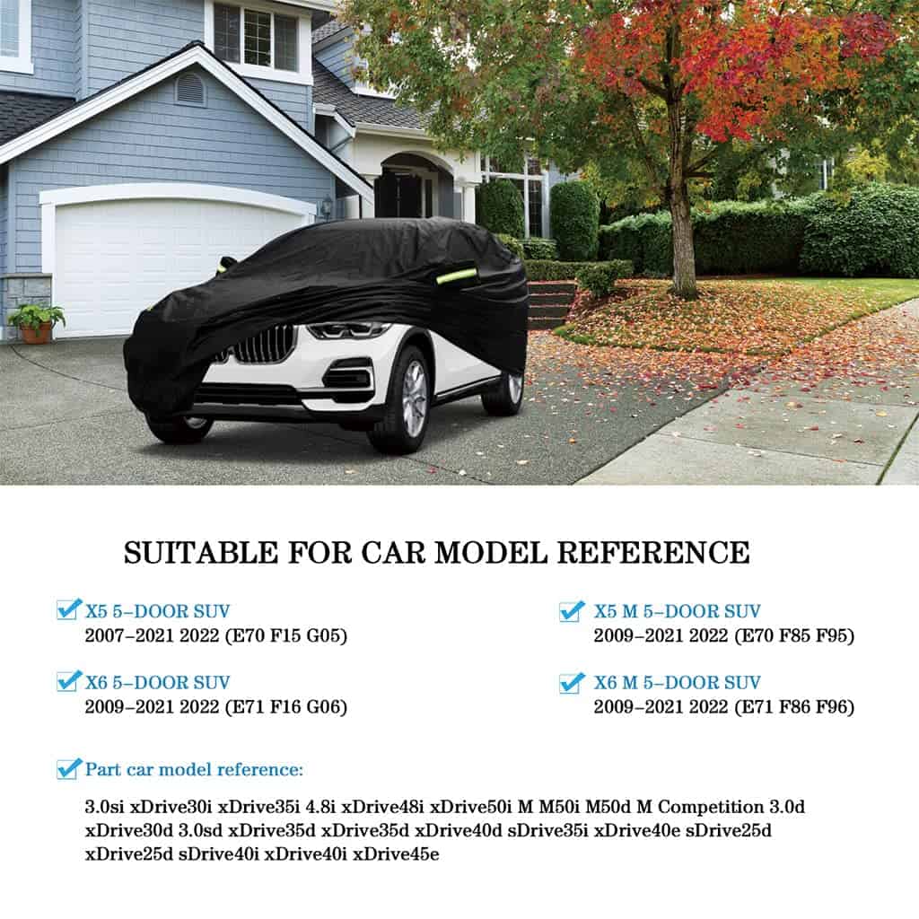 Funda de coche Abdeck compatible con BMW X5 (2007-2025) X6 - Imagen 3