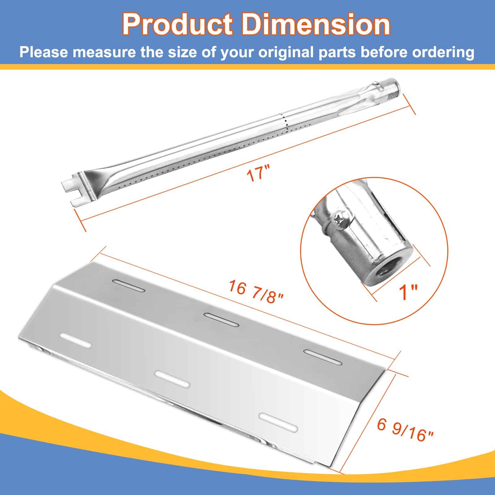 Kit de Reparación Derurizy Reemplazo para Parrilla de Gas - Imagen 3