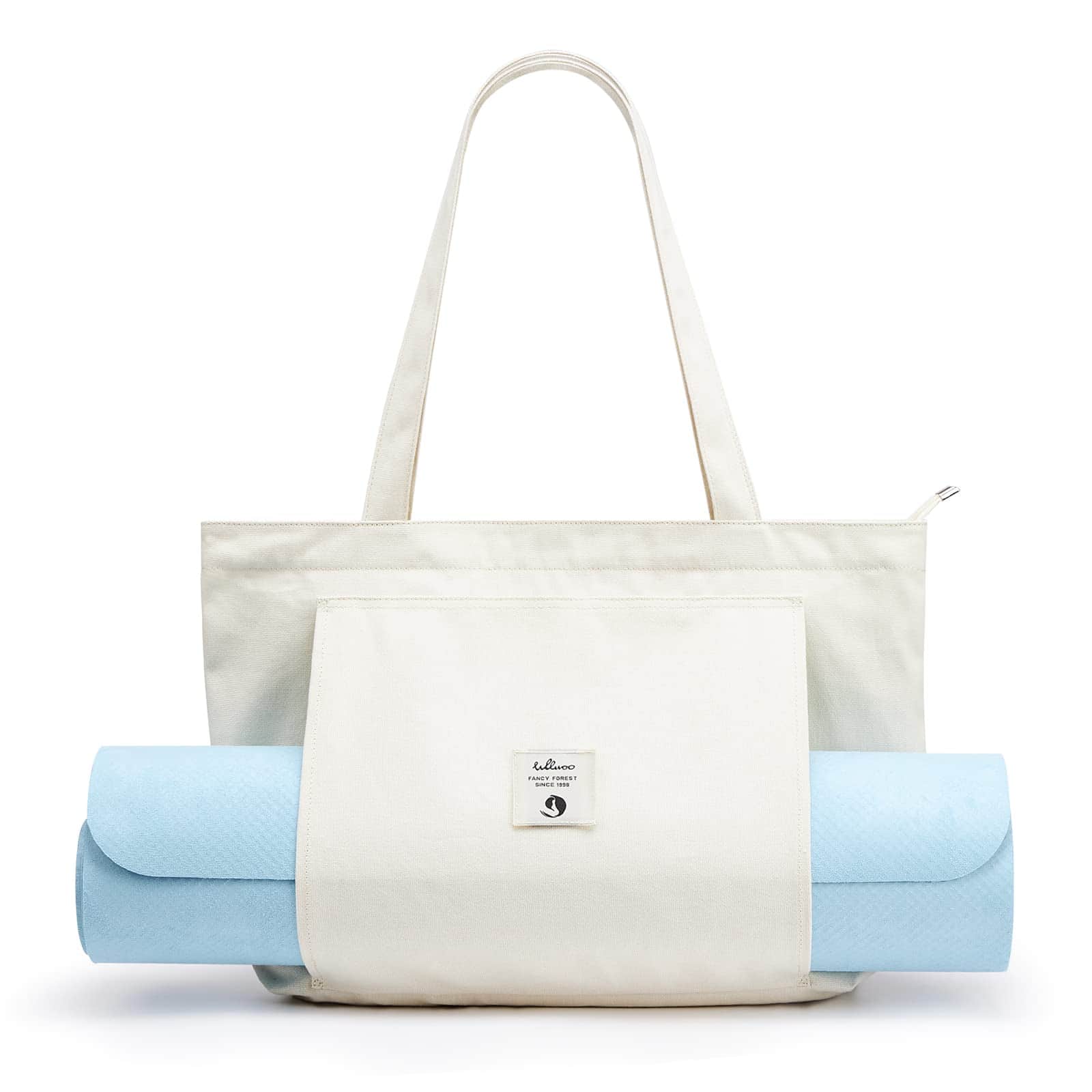Bolsas de Yoga para Mujeres WLLWOO con Porta Alfombras de