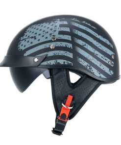 Casco de moto Myamis MH03 de Fibra de Vidrio con Escudo