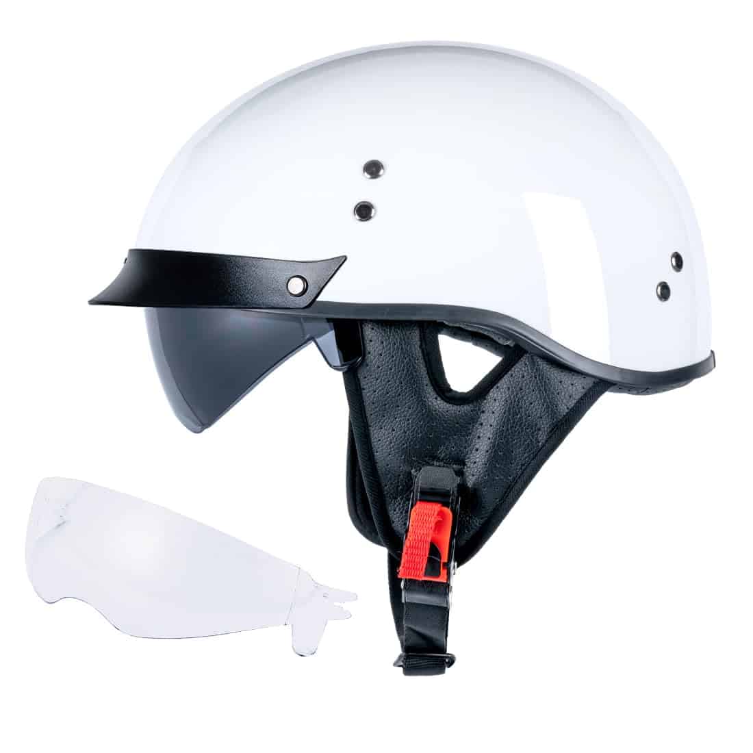 Casco de media concha para motocicleta Myamis para hombres