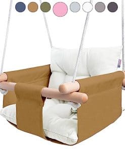 CaTeam - Columpio de Bebé de Lona, Asiento de Columpio