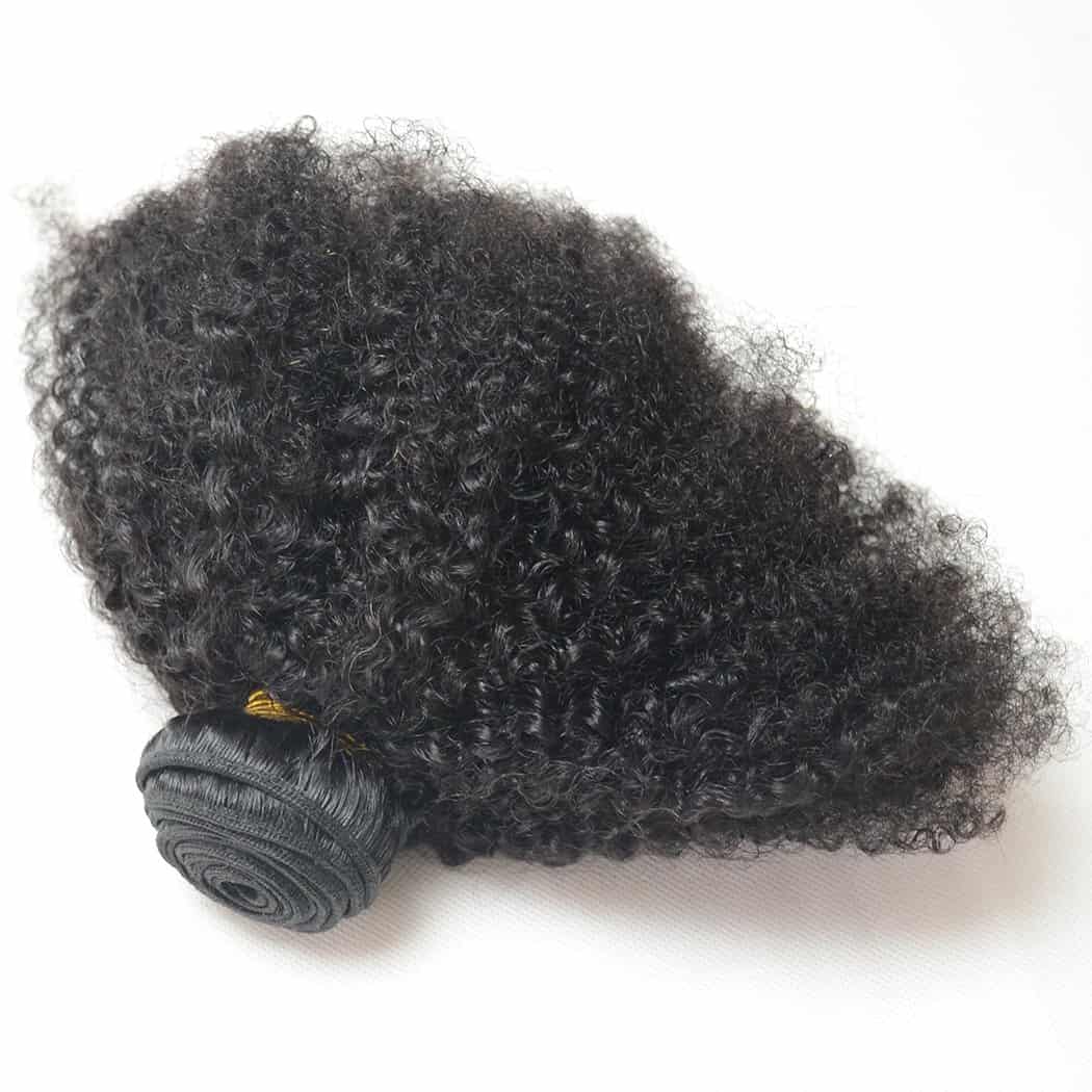 Extensiones de Cabello Rizado Afro Kinky 4B 4C Luwigs, Un - Imagen 3