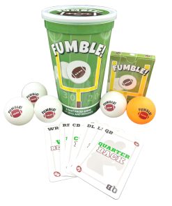 Juego de Cartas y Pong Fumble! de ThunderMouse Games para