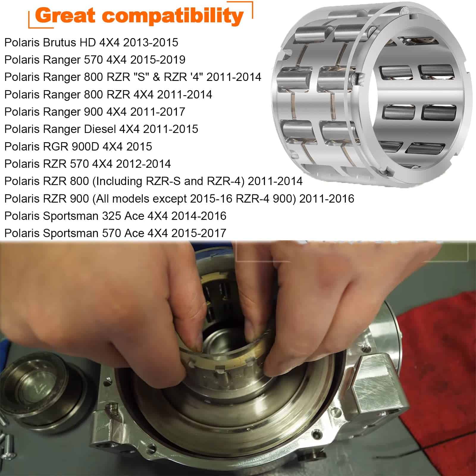XXXCARXXX Kit de Reconstrucción de Diferencial Delantero, - Imagen 4