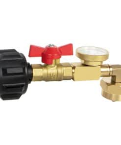 Adaptador de Recarga de Propano GASPRO Mejorado con Válvula