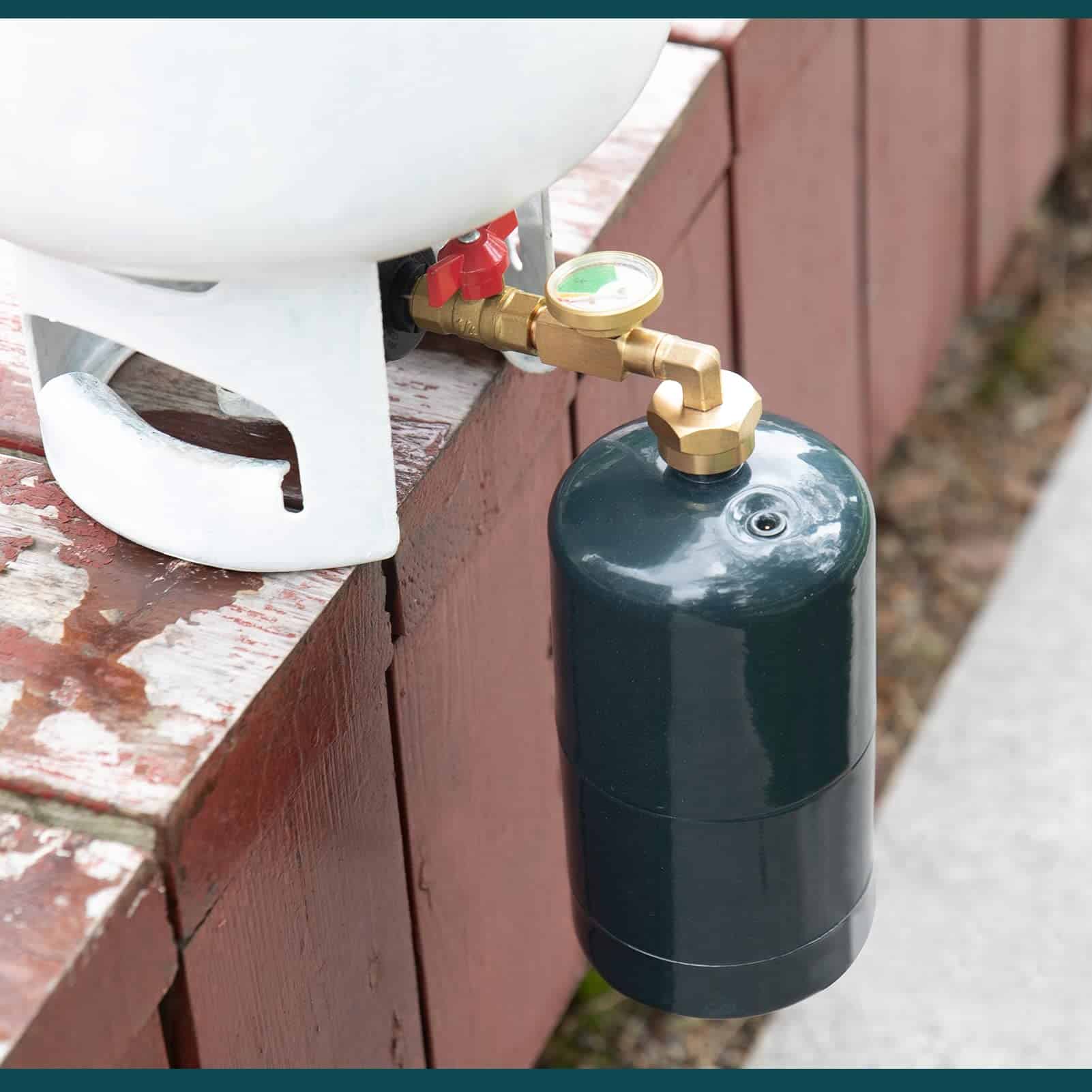 Adaptador de Recarga de Propano GASPRO Mejorado con Válvula - Imagen 10