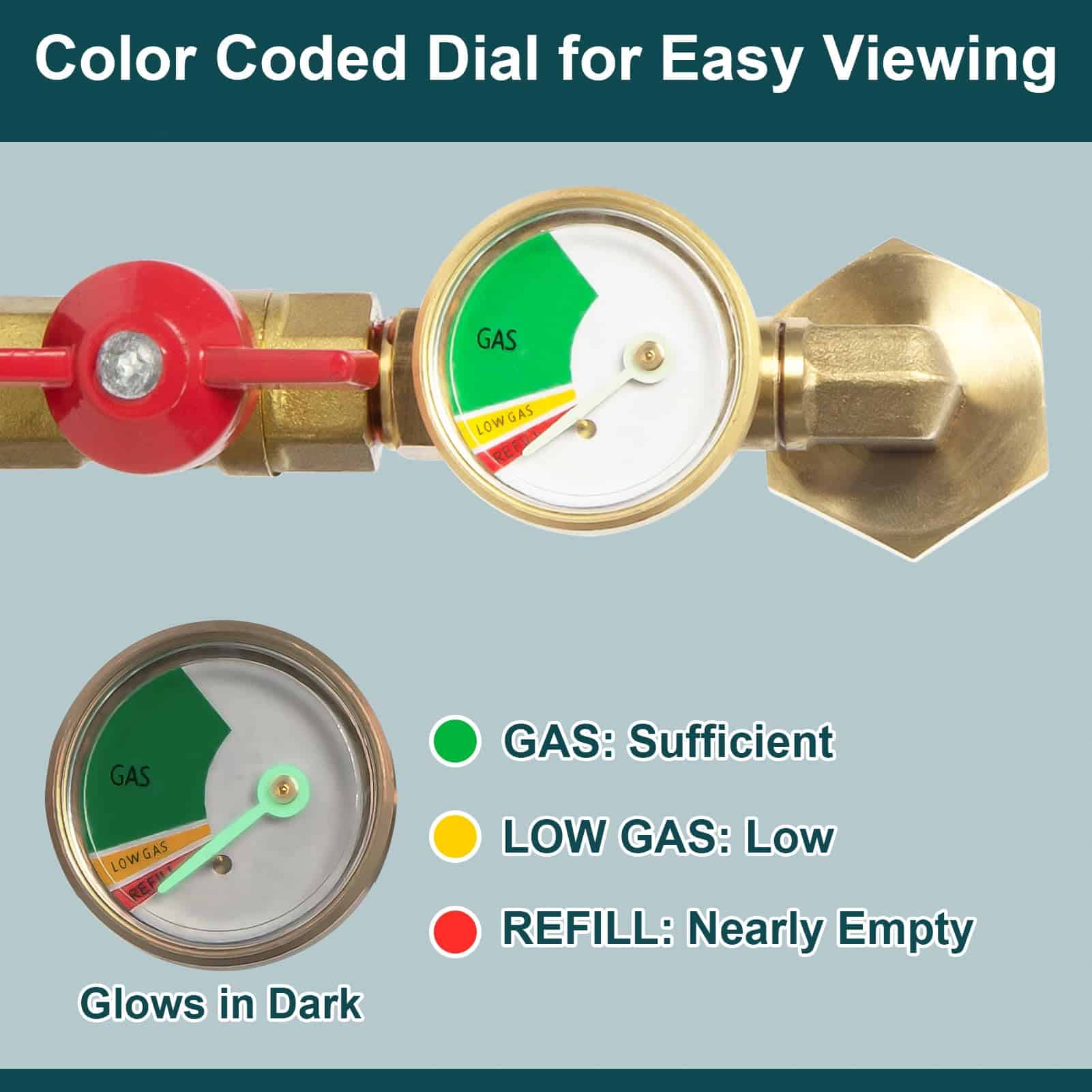 Adaptador de Recarga de Propano GASPRO Mejorado con Válvula - Imagen 6