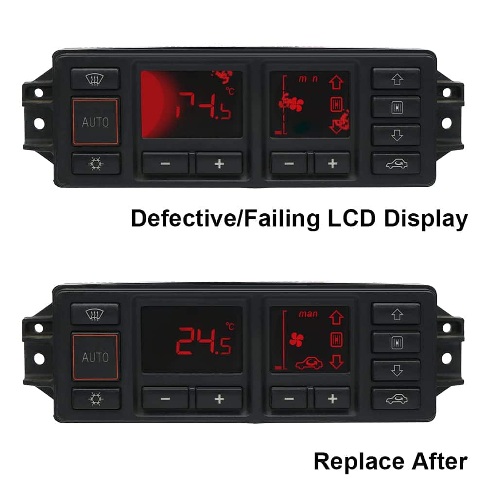 Display Compatible con Audi 80 90 100 A3 A4 A6 Unidad de - Imagen 3