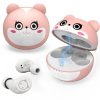 Auriculares inalámbricos para niños lindos en rosa,