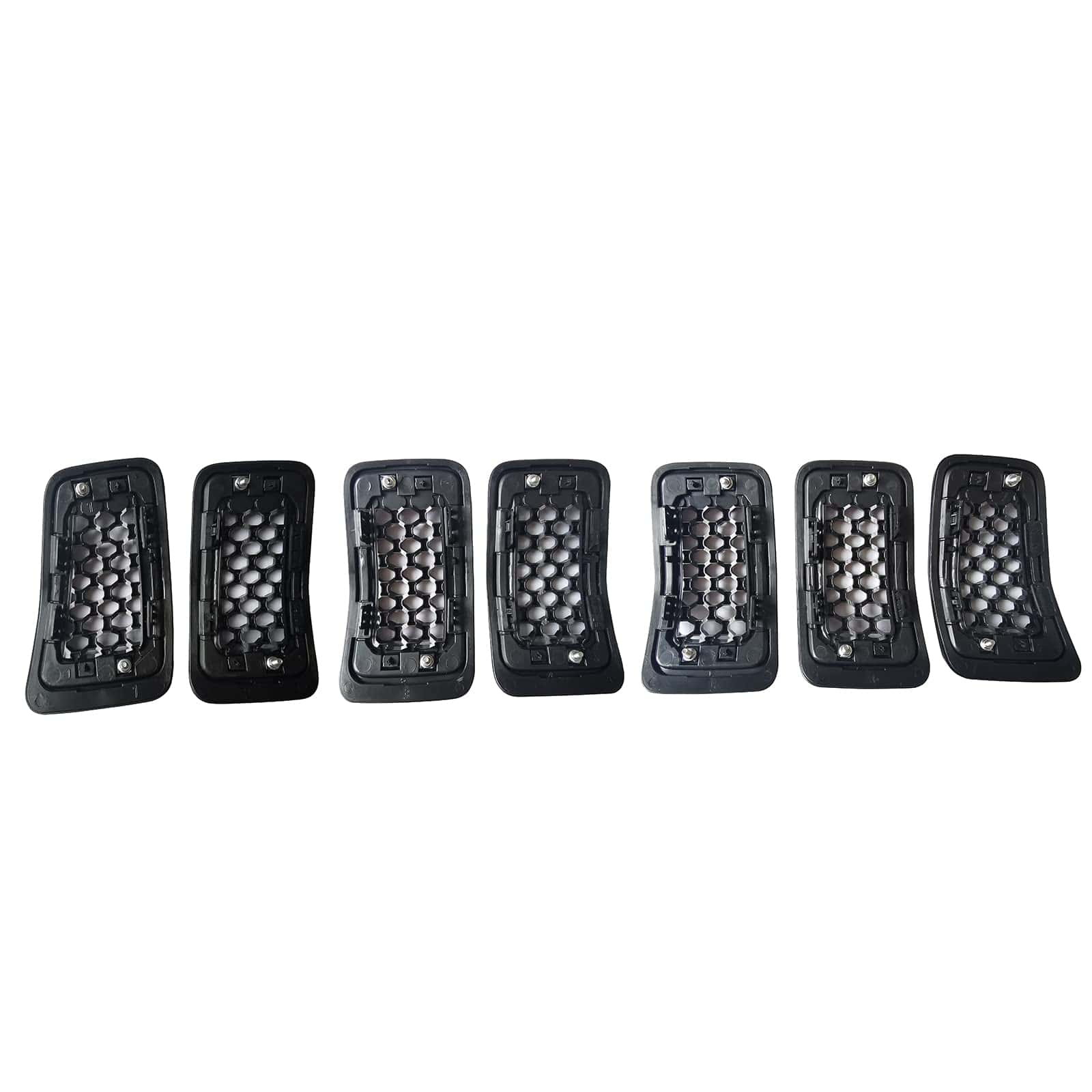 KYYET 7PCS Negro Brillante Compatible con Jeep Cherokee - Imagen 4
