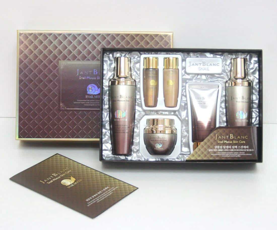 Juego de cuidado de la piel ADDERENITY Jantblanc Snail -