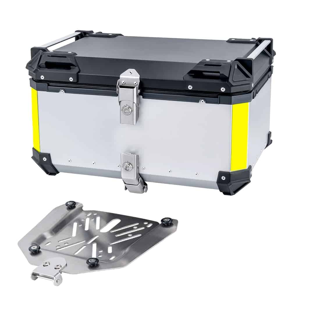 Myamis 65L Caja Trasera de Motocicleta con Soporte y