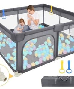Corralito para bebé Dripex, 52"�52" Corralitos para bebés y