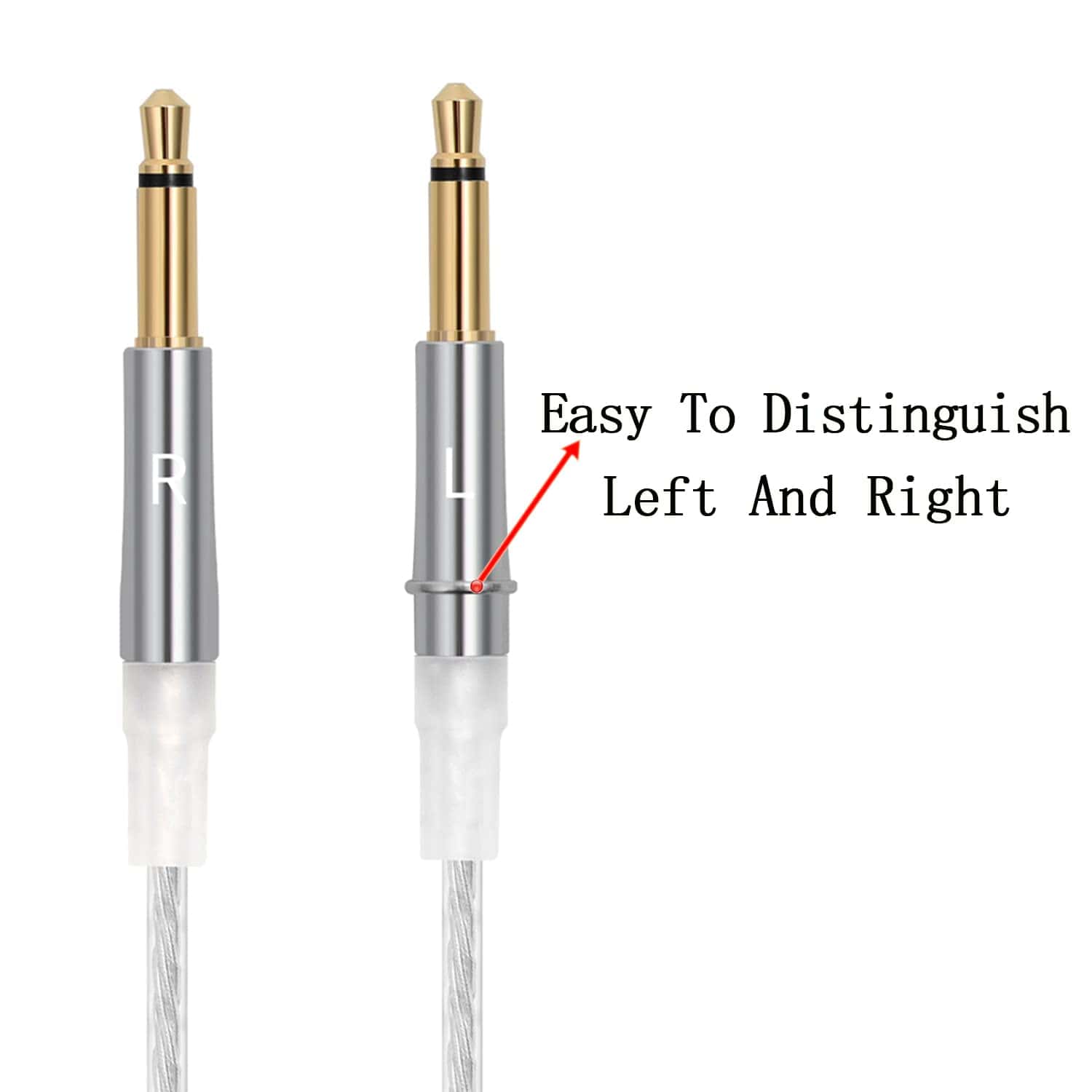 Cable de Actualización de Cobre Plateado FAAEAL, Compatible - Imagen 5