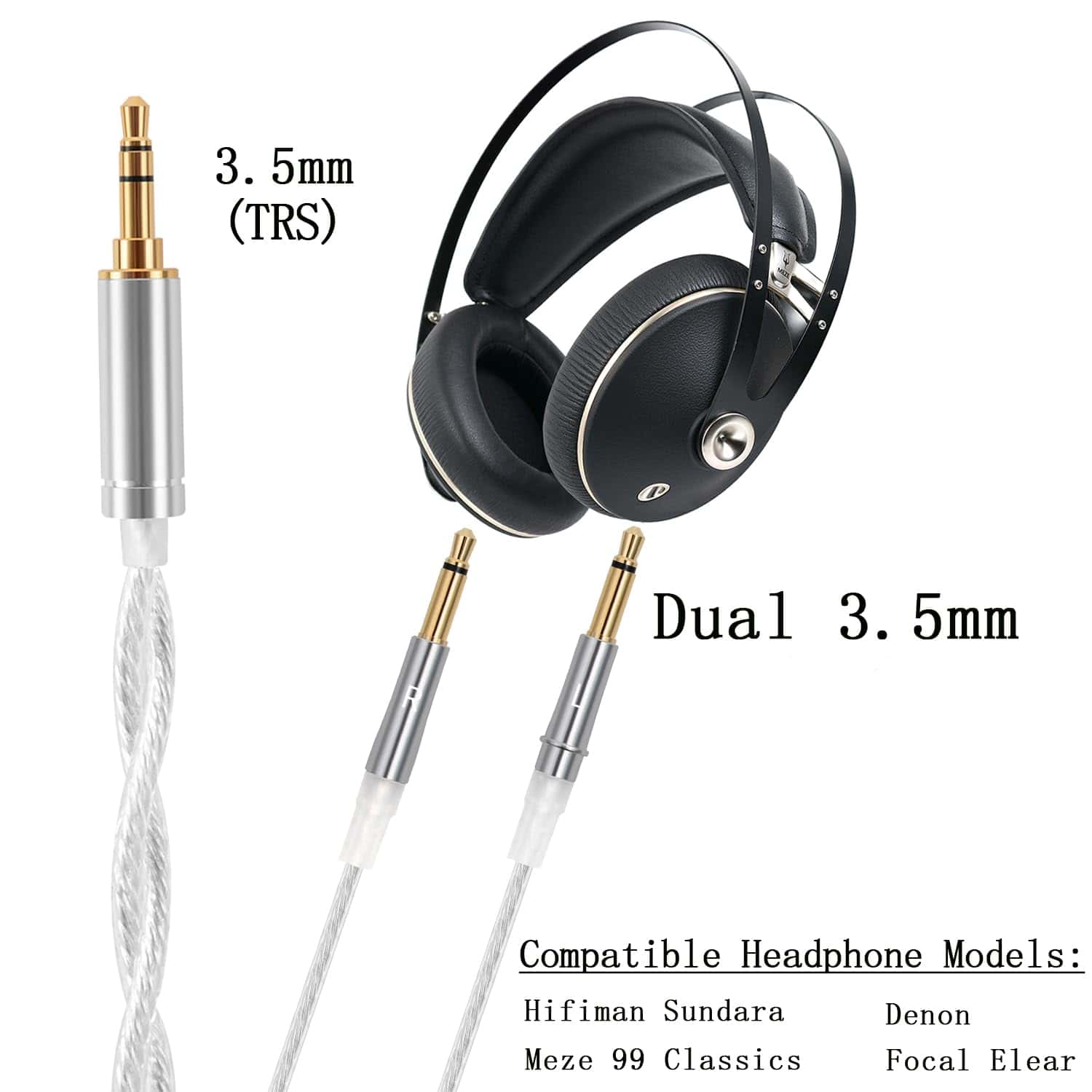 Cable de Actualización de Cobre Plateado FAAEAL, Compatible - Imagen 6