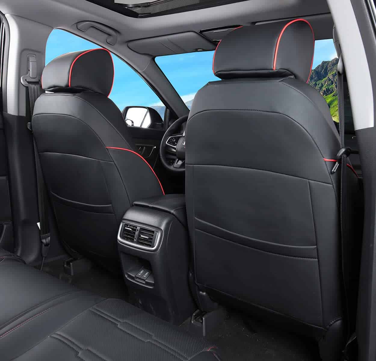 Fundas de asiento LuluDa a medida para Honda CRV 2017 2018 - Imagen 3