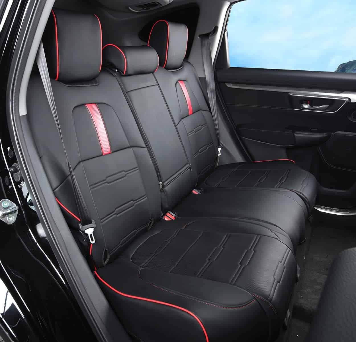 Fundas de asiento LuluDa a medida para Honda CRV 2017 2018 - Imagen 5