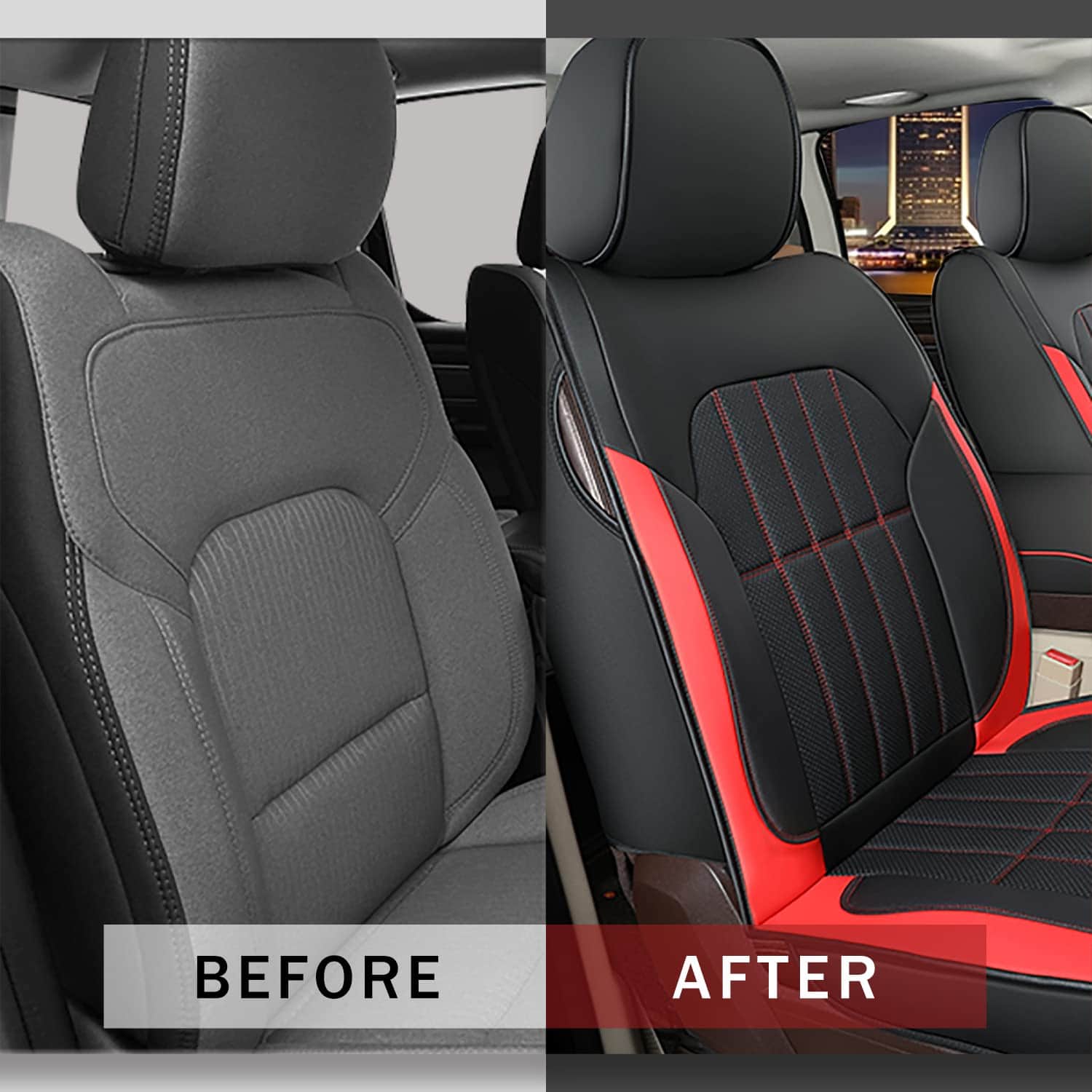 Cubre Asientos para Dodge Ram 1500 Juego Completo, - Imagen 7