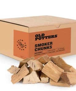Old Potters Smoker Wood Chunks 13-16 lbs para Asar a la