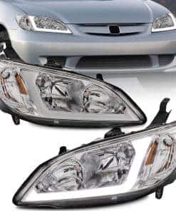 Faros Delanteros MOSTPLUS Compatible con Honda Civic