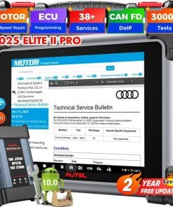 Escáner Autel MaxiSYS Elite 2 PRO, 2025 Elite II PRO