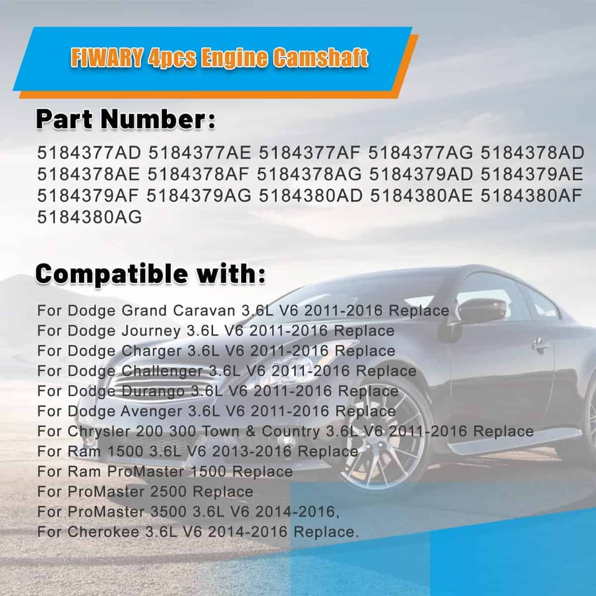 FIWARY 5184377AG 5184378AG 5184379AG 5184380AG Árbol de - Imagen 3