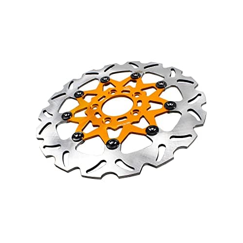 POWER JAMES 11.8" Disco de Freno Delantero Flotante Dorado - Imagen 4