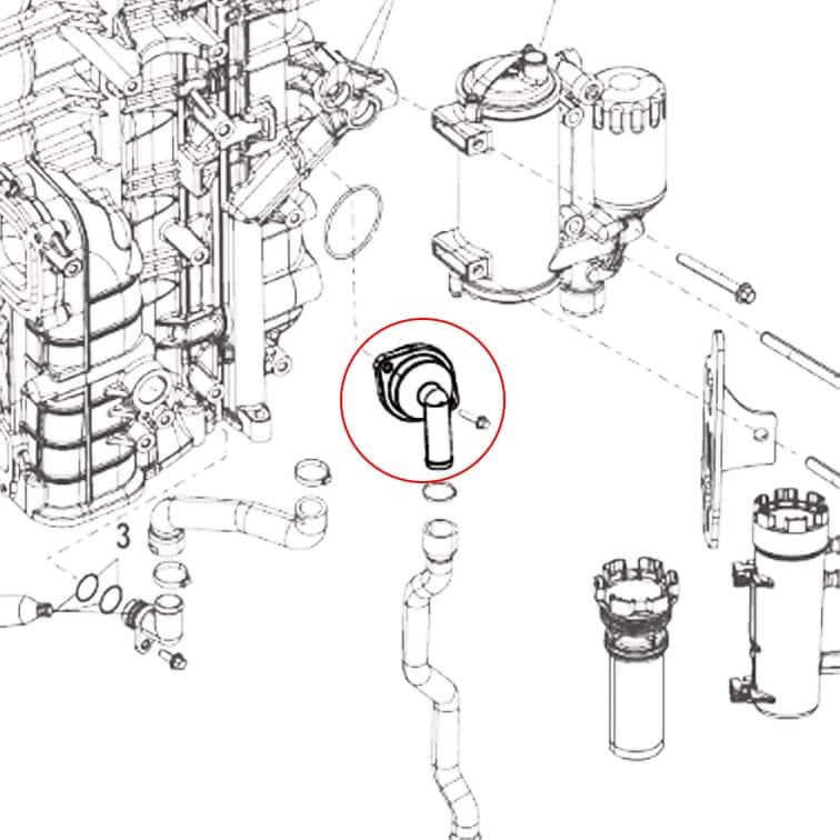 Termostato y Conjunto de Vivienda de Reemplazo F.S.P para - Imagen 5