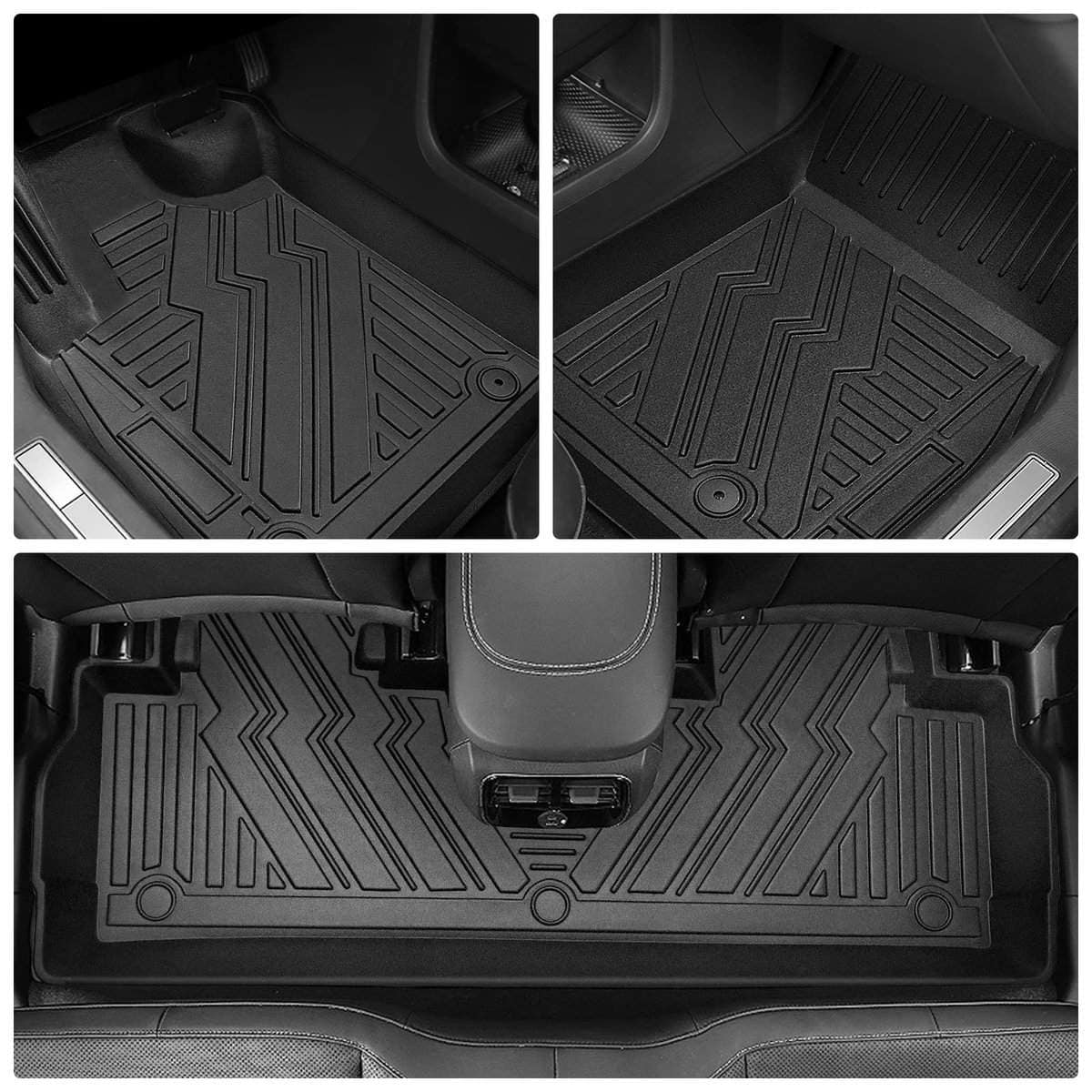 Tapetes de goma todo clima Vanseno para 2023 2022 2021 Ford - Imagen 4