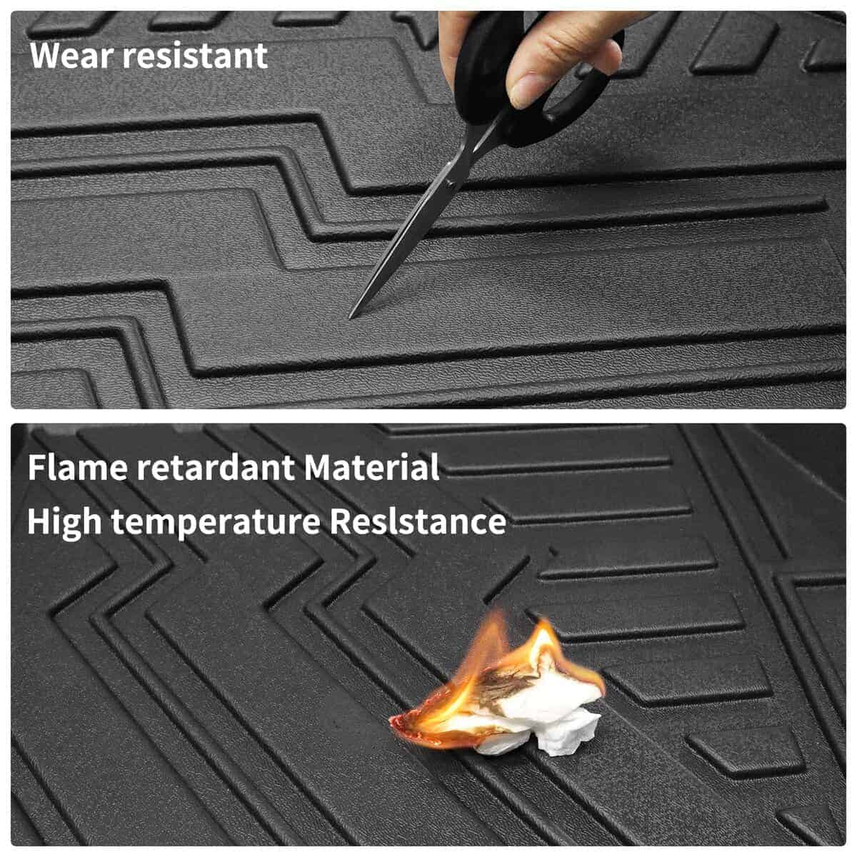 Tapetes de goma todo clima Vanseno para 2023 2022 2021 Ford - Imagen 8